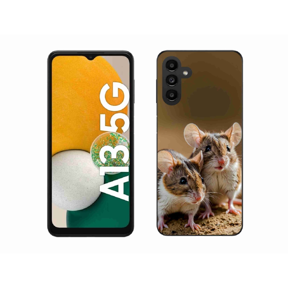 Gél borítás mmCase Samsung Galaxy A13 5G - egér duóhoz