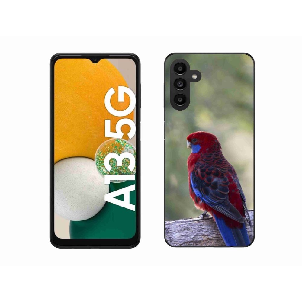 Zselés borítás mmCase Samsung Galaxy A13 5G - papagáj rosela