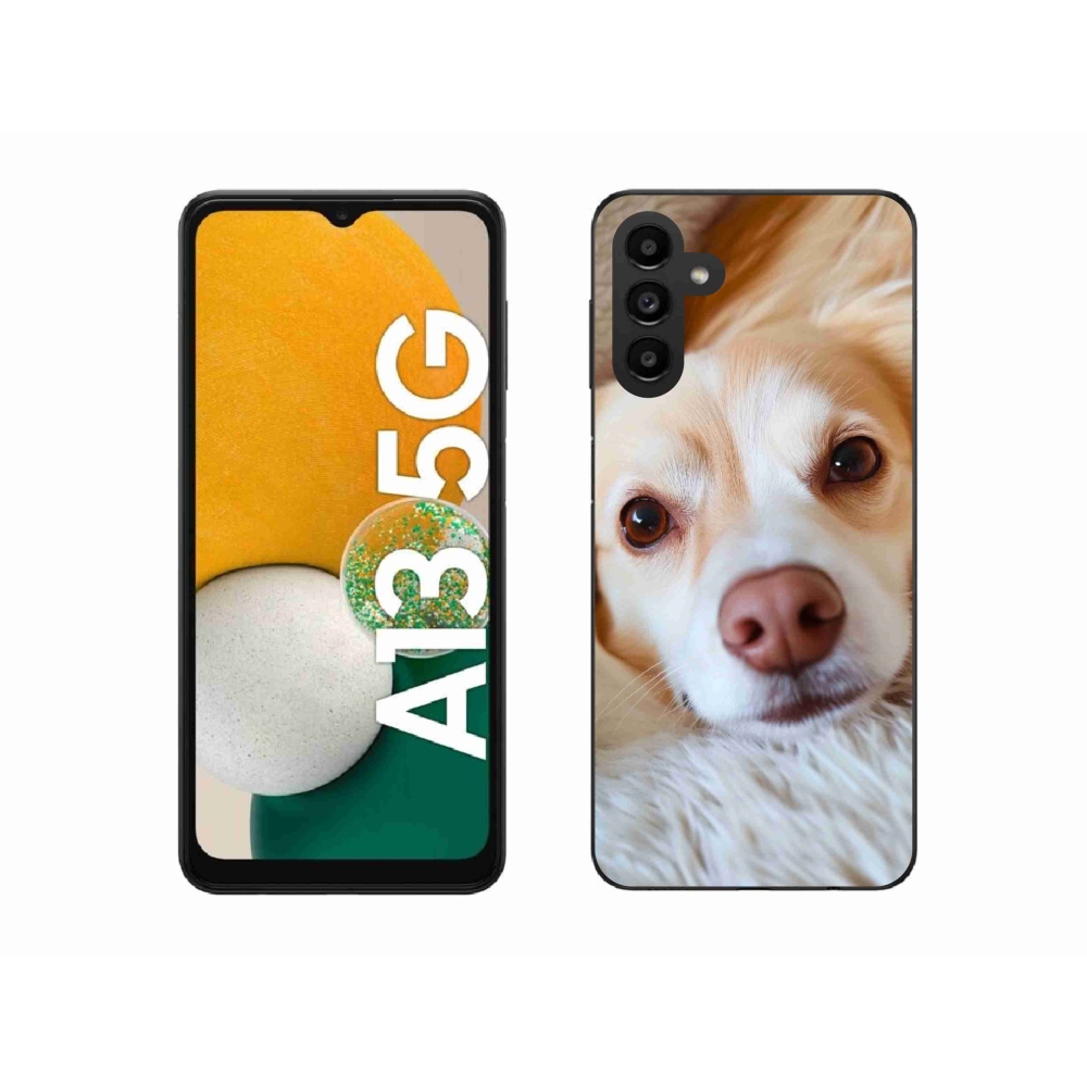 Gél védőhuzat mmCase Samsung Galaxy A13 5G - Aranyos csivava