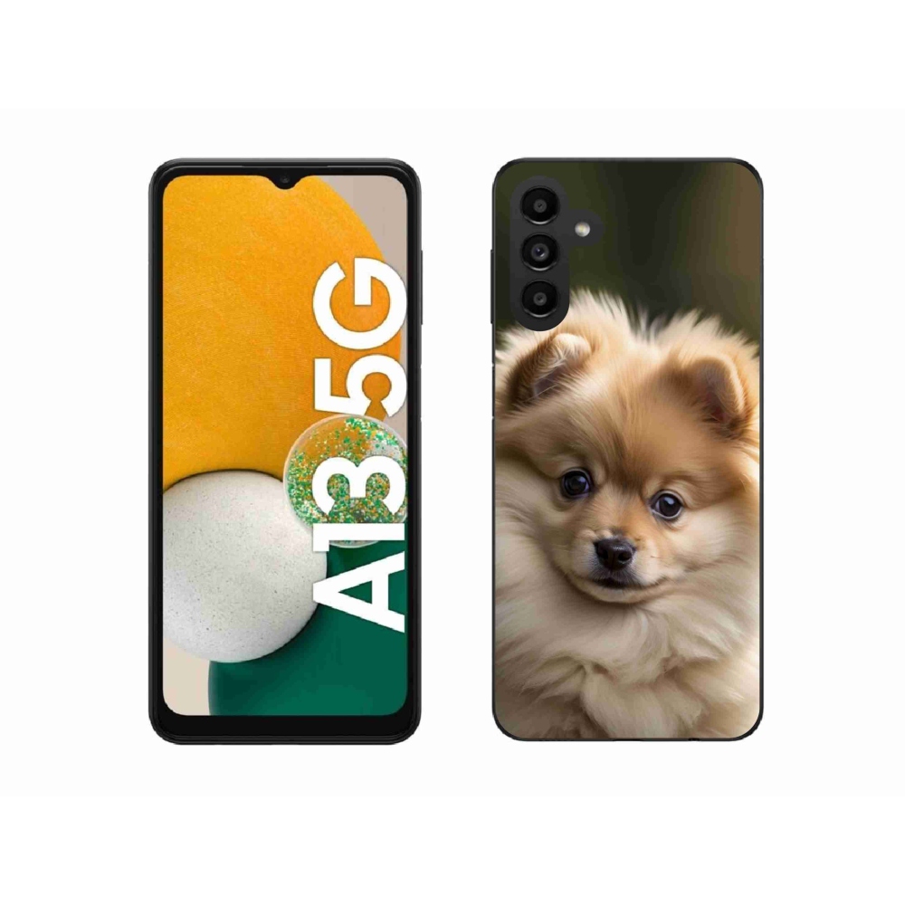 Gél borítás mmCase Samsung Galaxy A13 5G - aranyos pomerániai 2