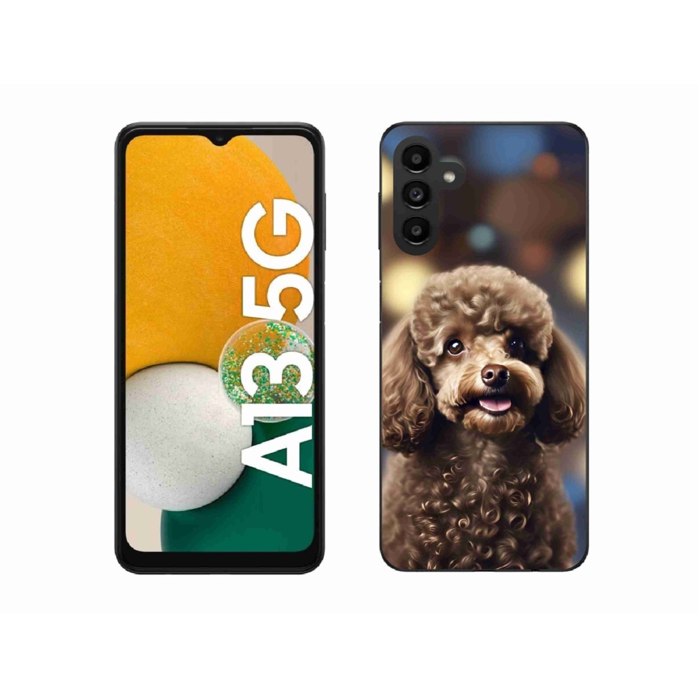 Gél borítás mmCase Samsung Galaxy A13 5G - aranyos uszkár