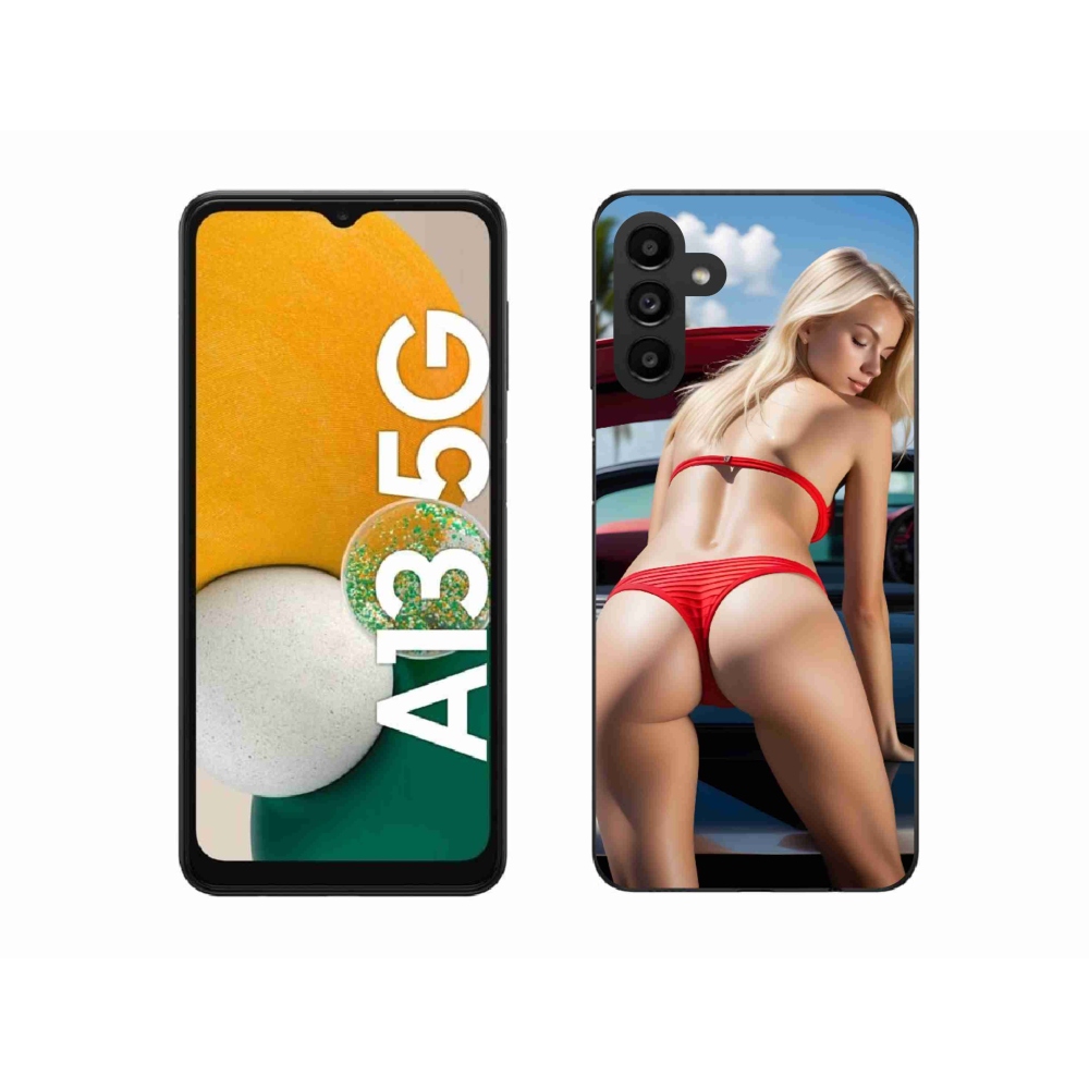 Gél borítás mmCase Samsung Galaxy A13 5G - szexi nő 2