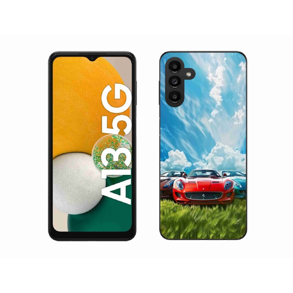 Gél borító mmCase Samsung Galaxy A13 5G - sportkocsikhoz