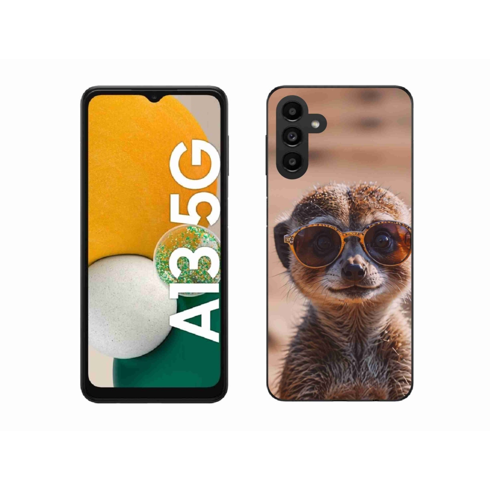 Gél borítás mmCase Samsung Galaxy A13 5G - stílusos surikata