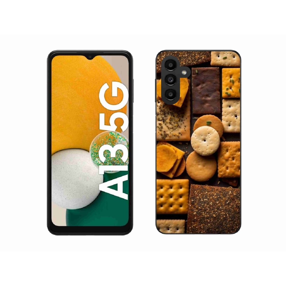 Zselés borítás mmCase Samsung Galaxy A13 5G - kekszek