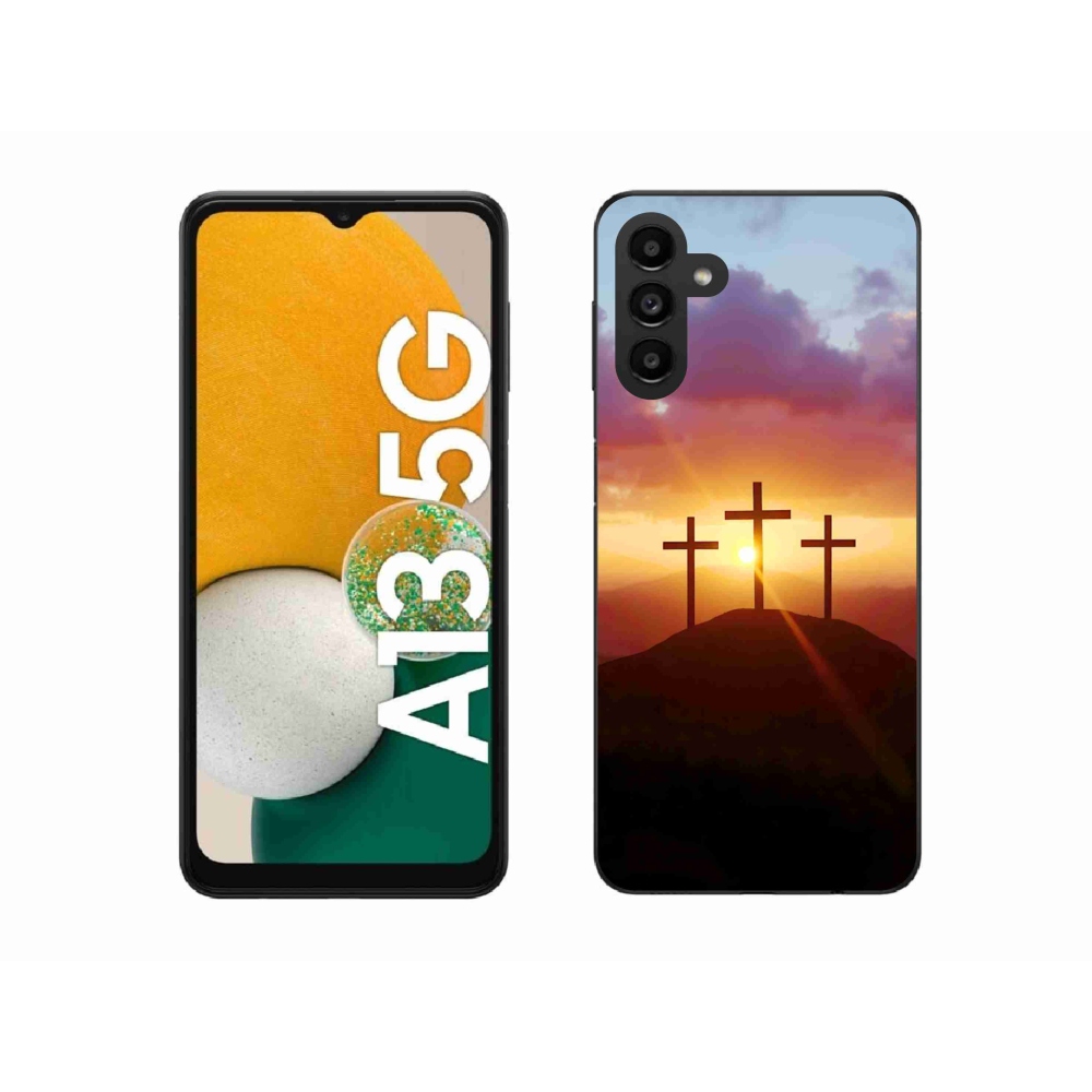 Gél borítás mmCase Samsung Galaxy A13 5G - három kereszt
