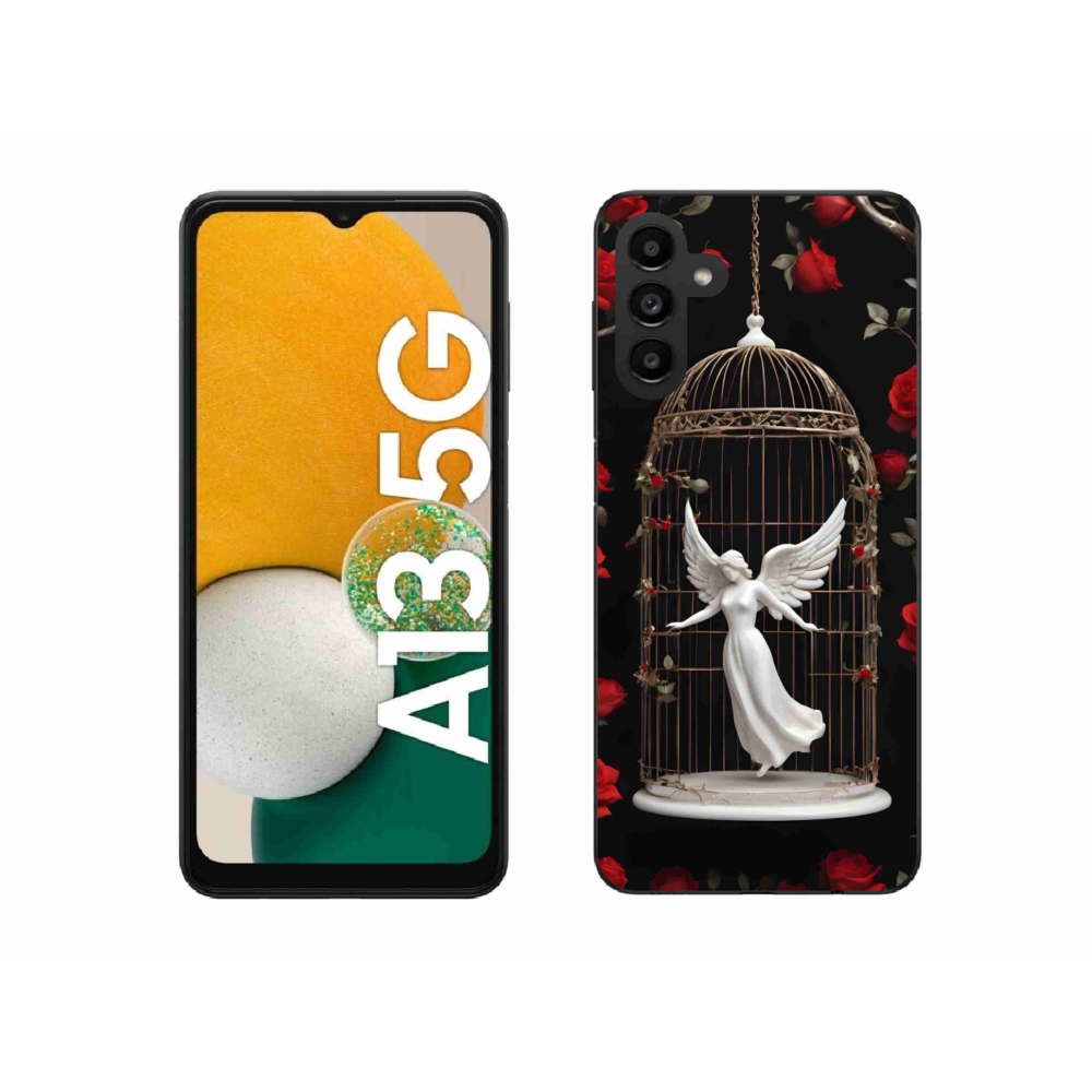 Gél borító mmCase Samsung Galaxy A13 5G - csapdába esett angyal