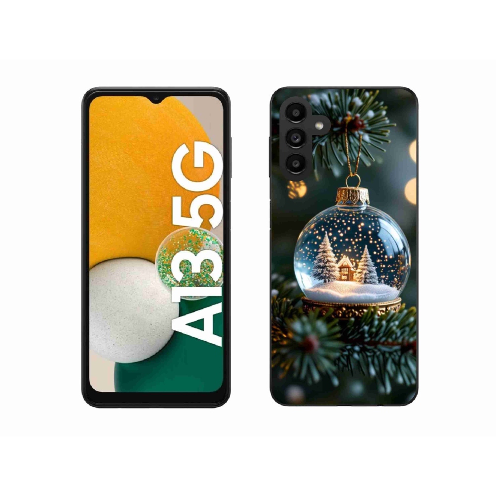 Gél borítás mmCase Samsung Galaxy A13 5G - Karácsonyi gömbök 2