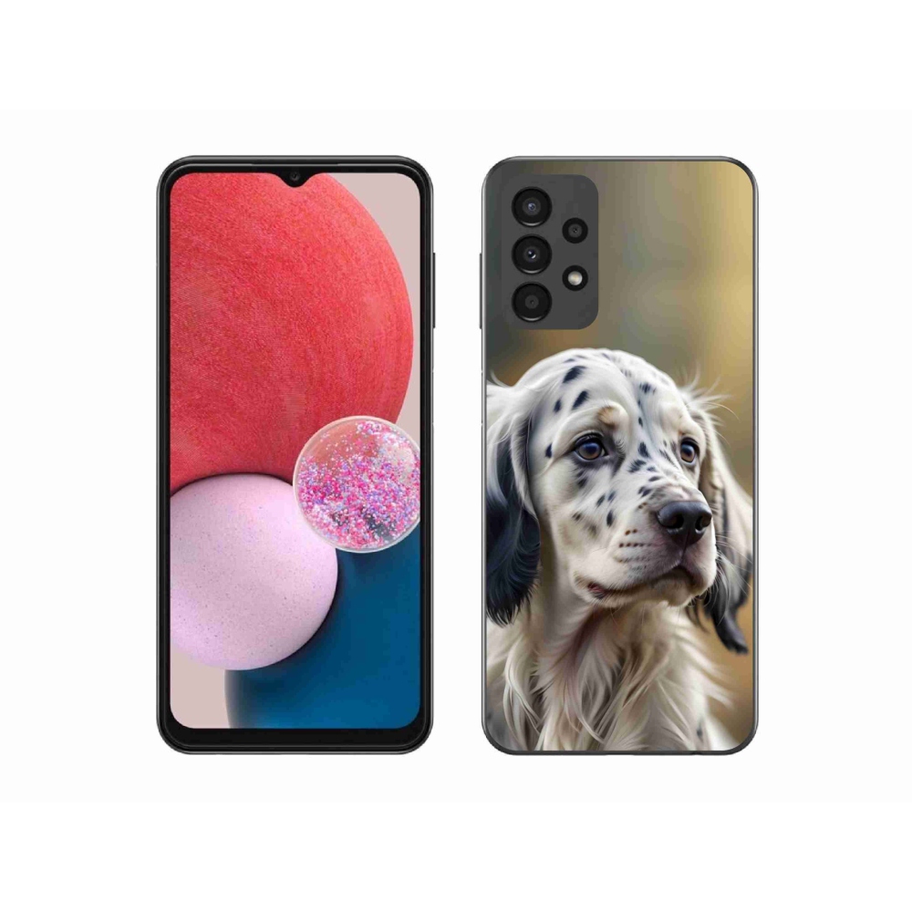 Gél borítás mmCase Samsung Galaxy A13 készülékhez - English Setter