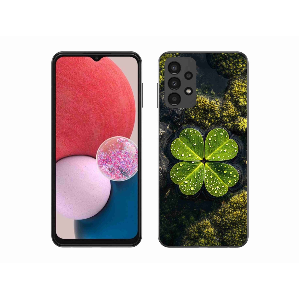 Gél borítás mmCase Samsung Galaxy A13 készülékhez - négylevelű lóhere