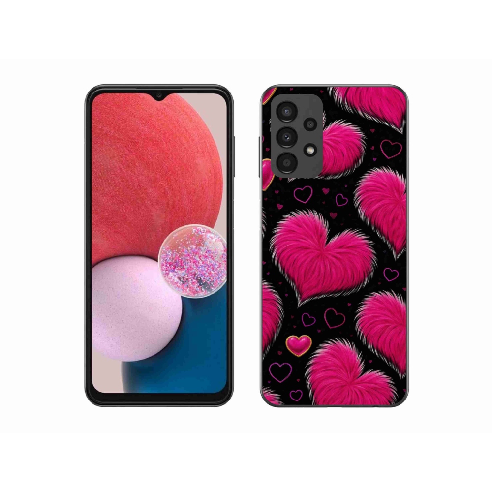 Gél borítás mmCase Samsung Galaxy A13 készülékhez - puha szívecske