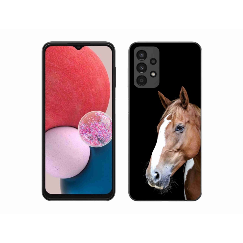 Zselés borítás mmCase Samsung Galaxy A13 - barna ló 3