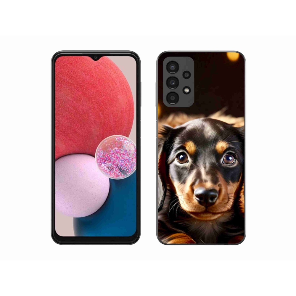 Zselés borítás mmCase Samsung Galaxy A13 készülékhez - tacskó