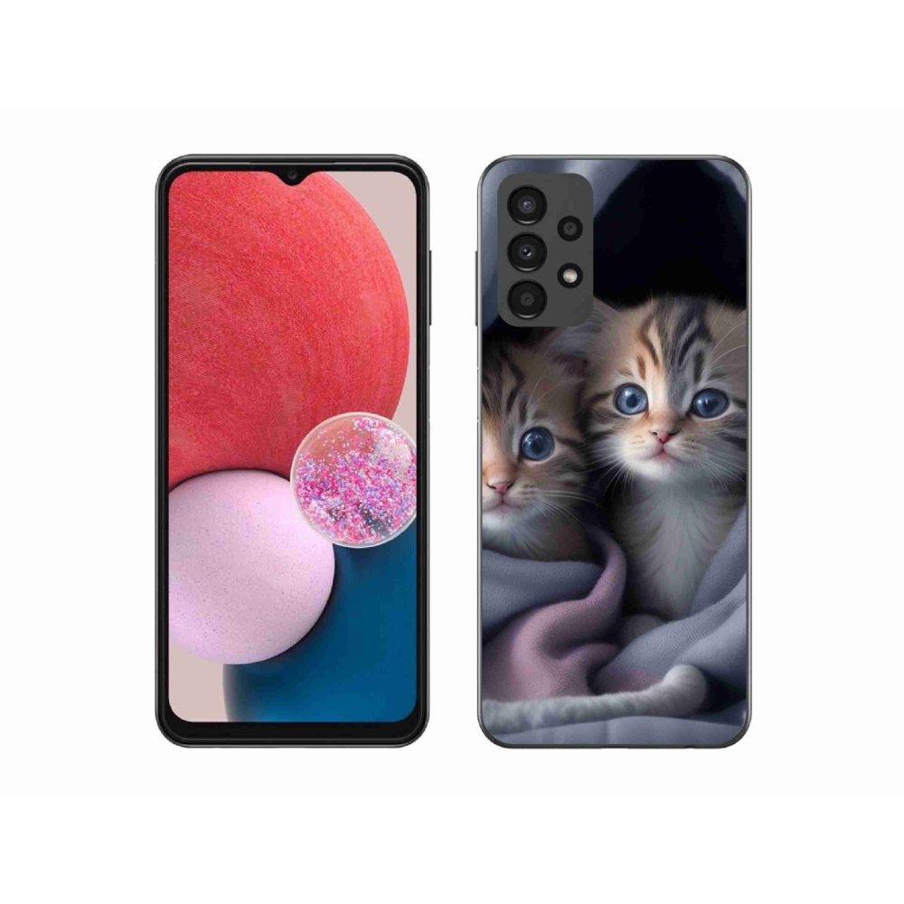 Zselés borítás mmCase Samsung Galaxy A13 - cat duo 2 -hoz