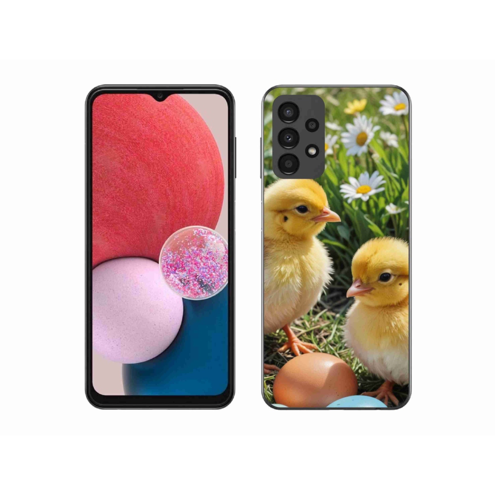 Zselés borítás mmCase Samsung Galaxy A13 - csirkékhez