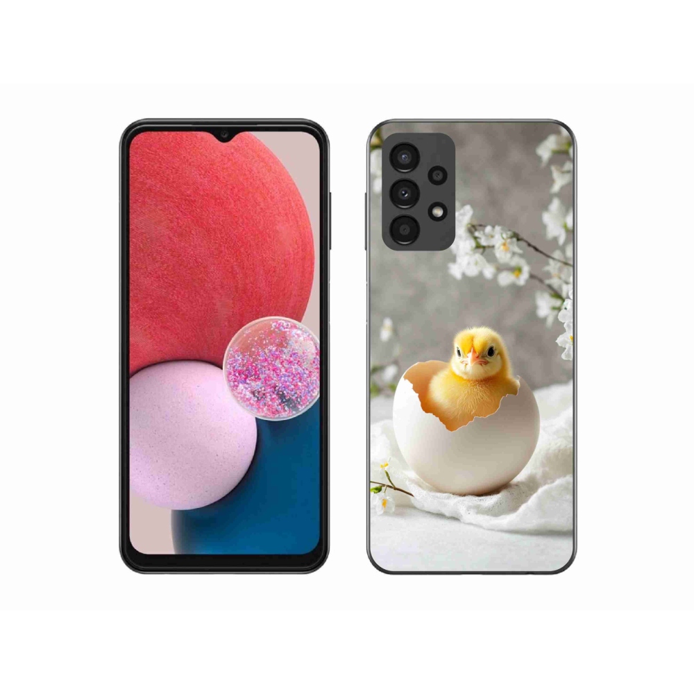 Gél borítás mmCase Samsung Galaxy A13 készülékhez - csirke