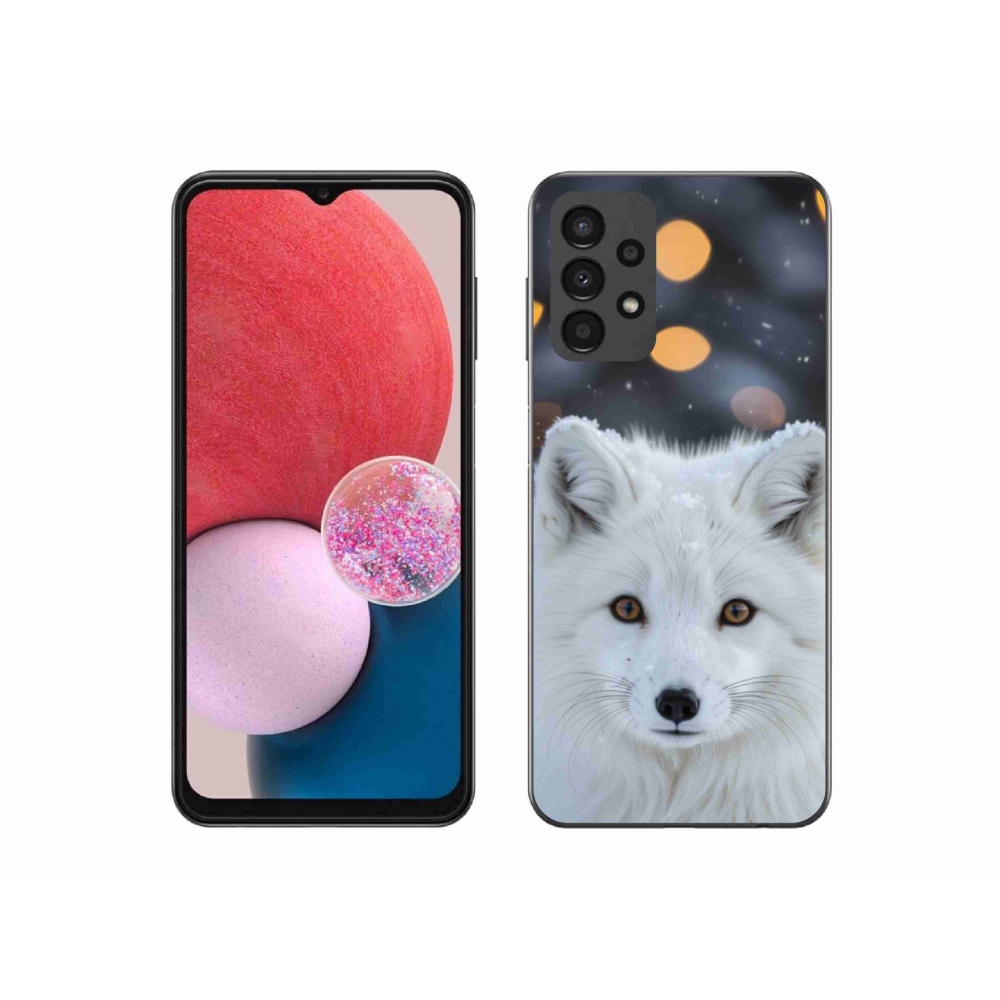 Zselés borítás mmCase Samsung Galaxy A13 készülékhez - polár róka