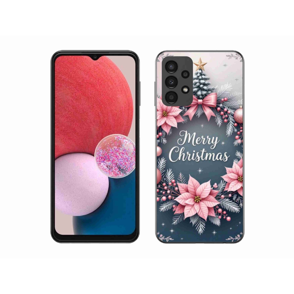 Gél borítás mmCase Samsung Galaxy A13 - boldog karácsonyt