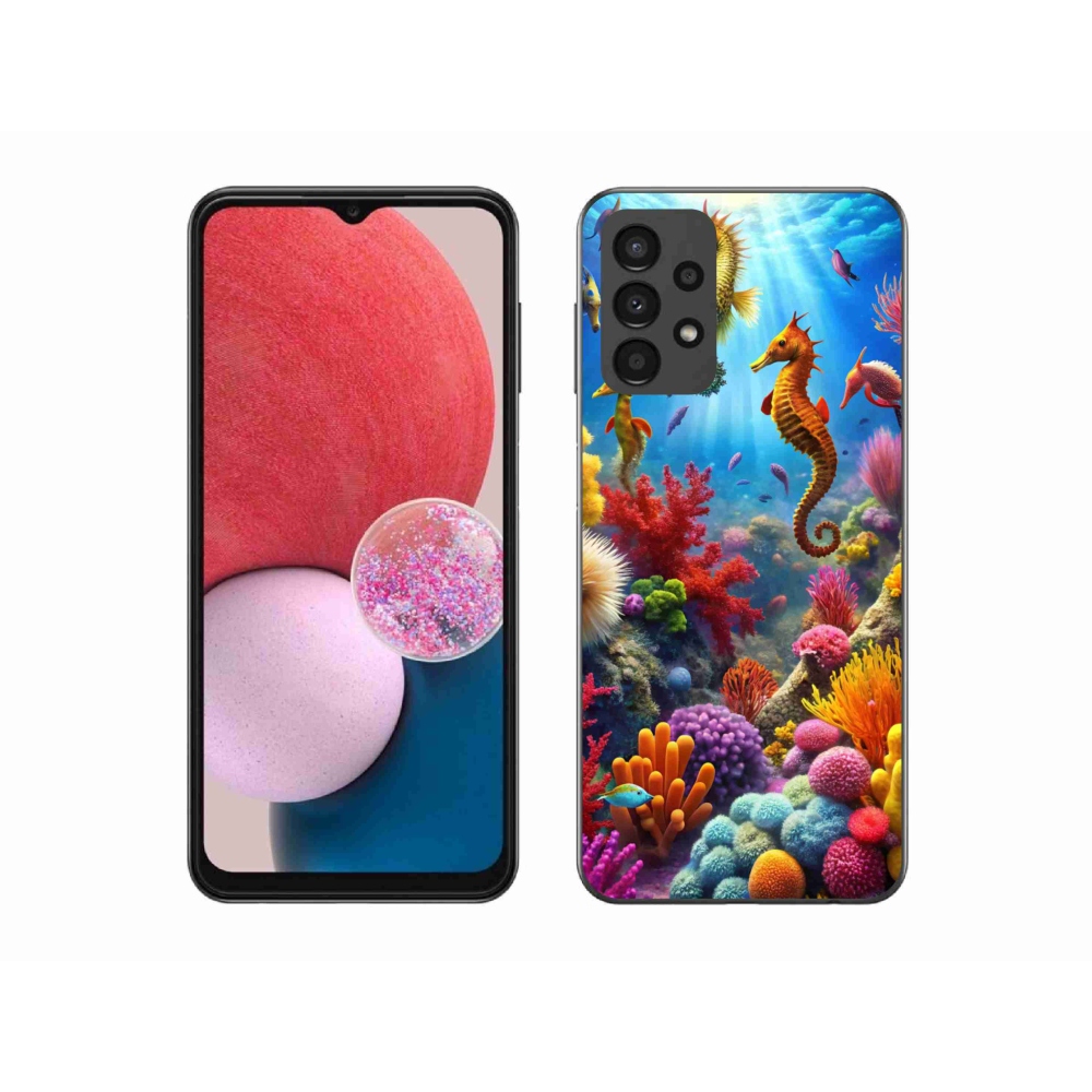 Gél borítás mmCase Samsung Galaxy A13 készülékhez - Sea World 3