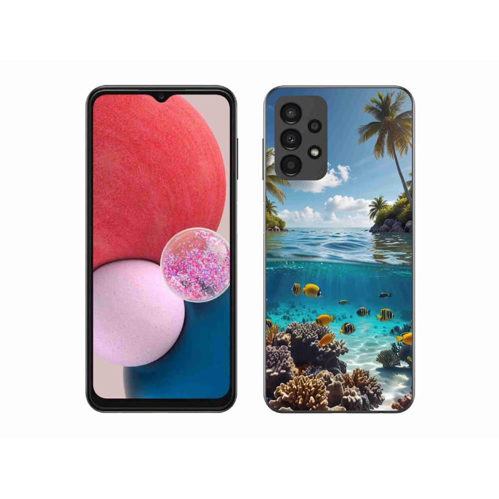 Gél borítás mmCase Samsung Galaxy A13 készülékhez - Sea World 4