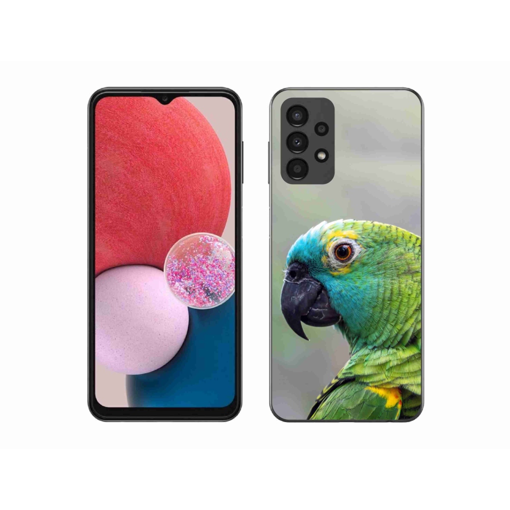 Zselés borítás mmCase Samsung Galaxy A13 készülékhez - papagáj amazon