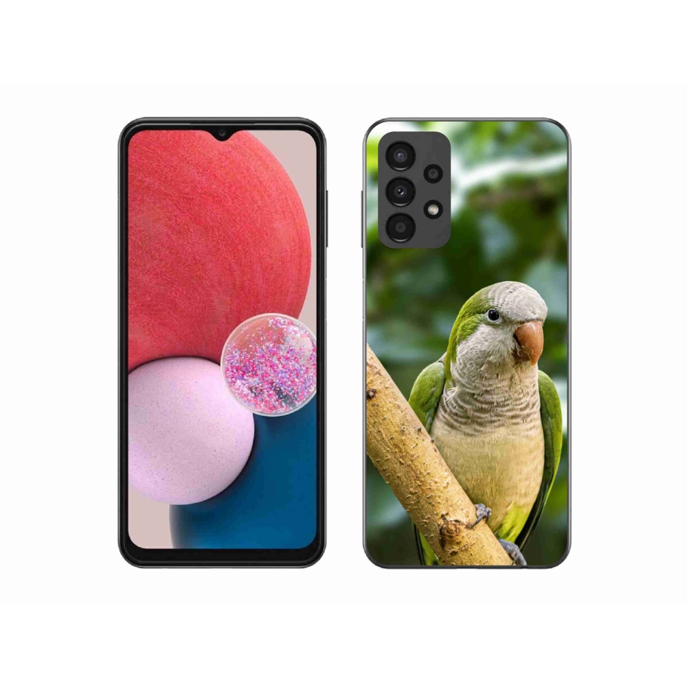 Zselés borítás mmCase Samsung Galaxy A13 készülékhez - papagáj