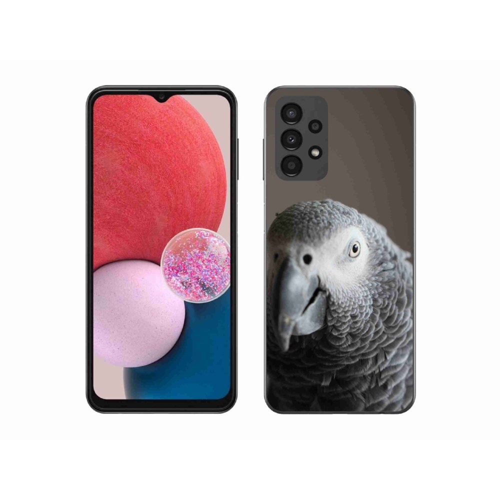 Zselés borítás mmCase Samsung Galaxy A13 készülékhez - papagáj jacko 2