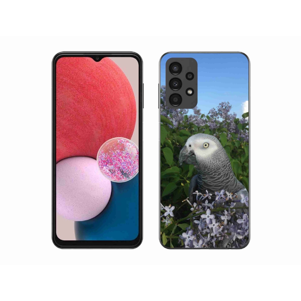 Gél borítás mmCase Samsung Galaxy A13 készülékhez - papagáj jacco