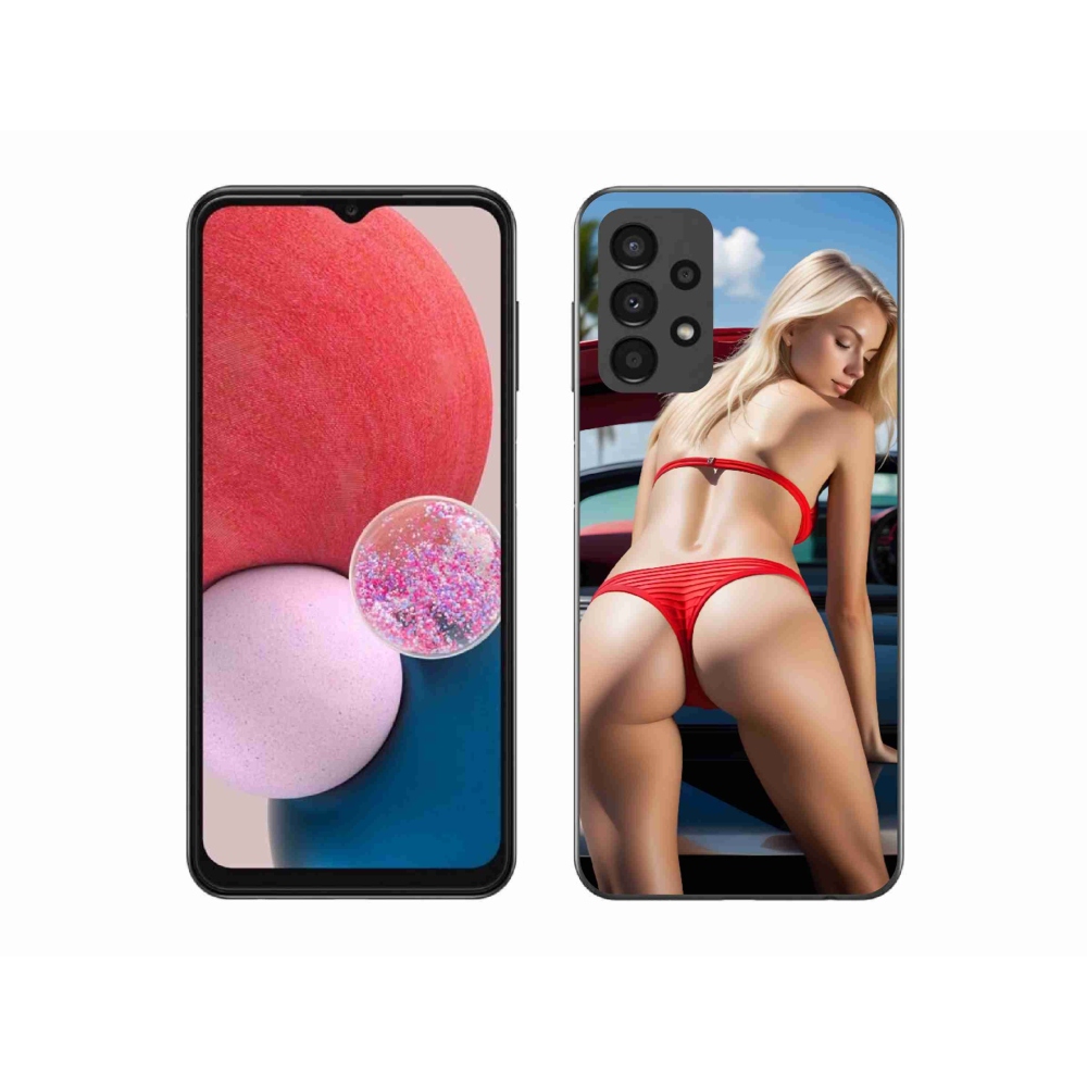 Gél borítás mmCase Samsung Galaxy A13 - szexi nő 2