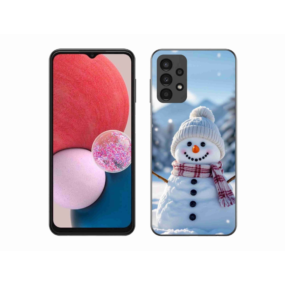 Gél borítás mmCase Samsung Galaxy A13 készülékhez - hóember 3