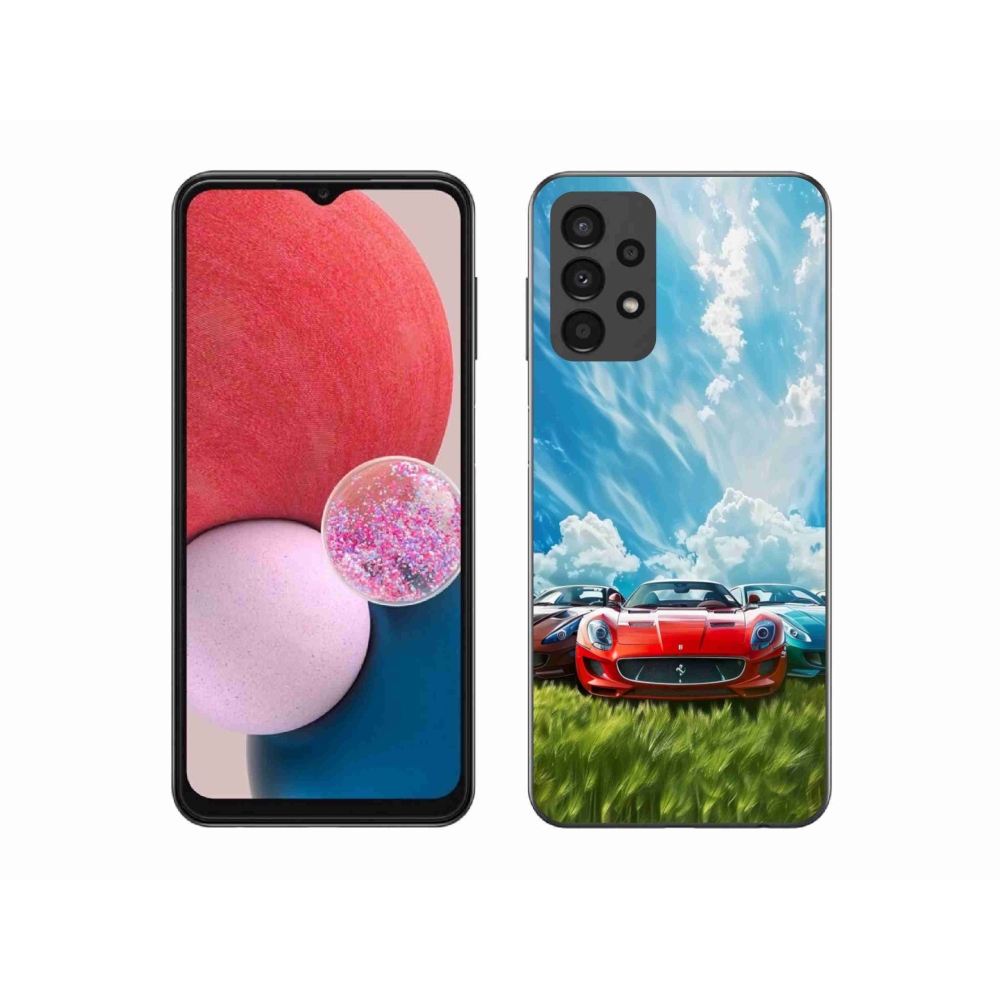 Gél borítás mmCase Samsung Galaxy A13 - sportkocsikhoz