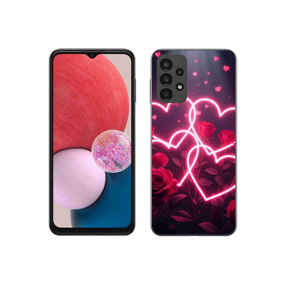 Gél borítás mmCase Samsung Galaxy A13 készülékhez - a szerelem szíve
