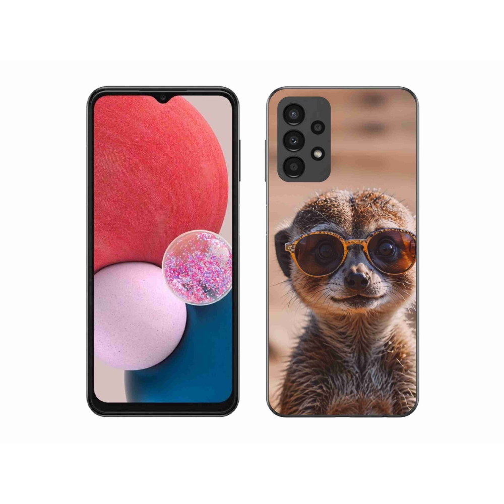 Gél borítás mmCase Samsung Galaxy A13 készülékhez - stílusos surikata