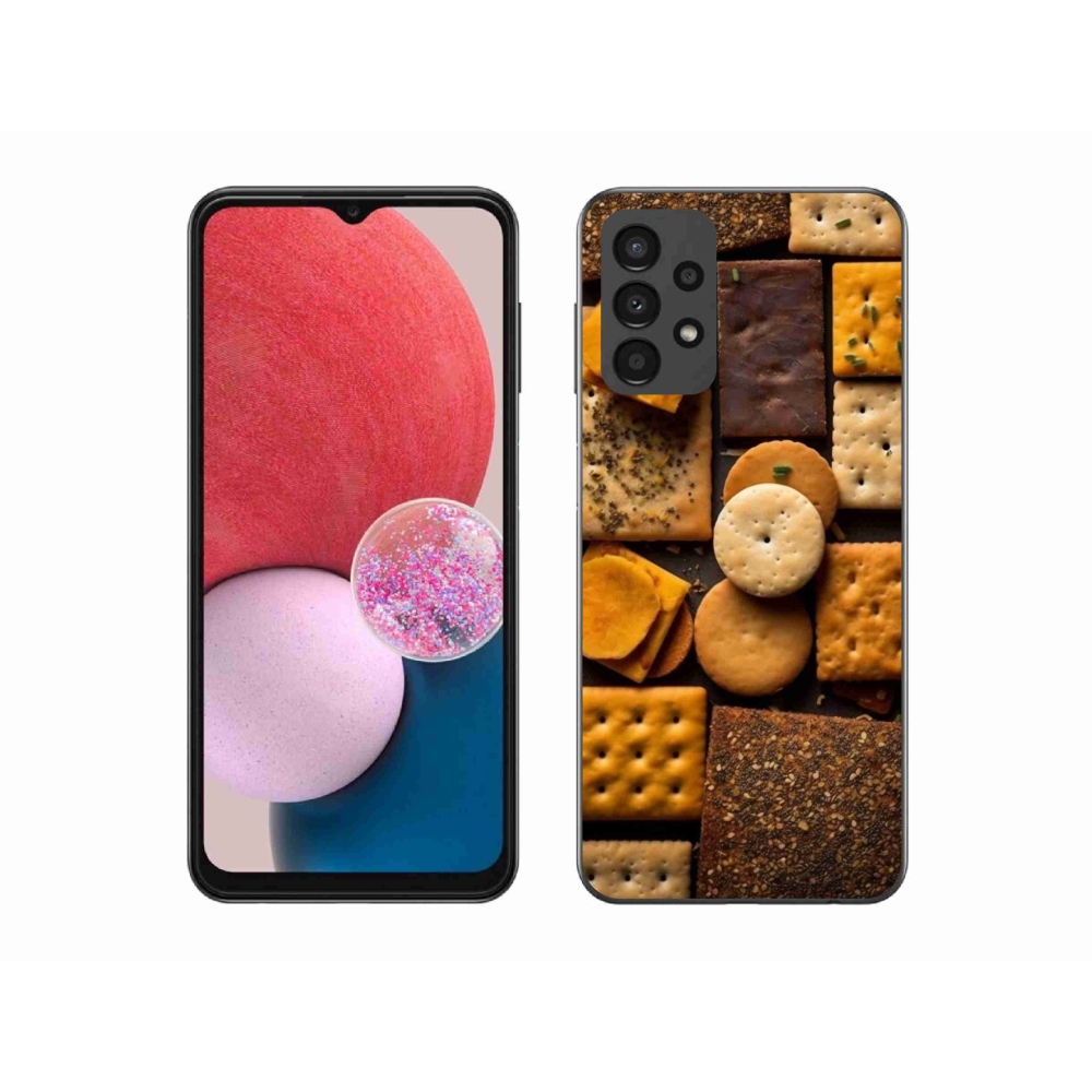 Zselés borítás mmCase Samsung Galaxy A13 készülékhez - kekszek
