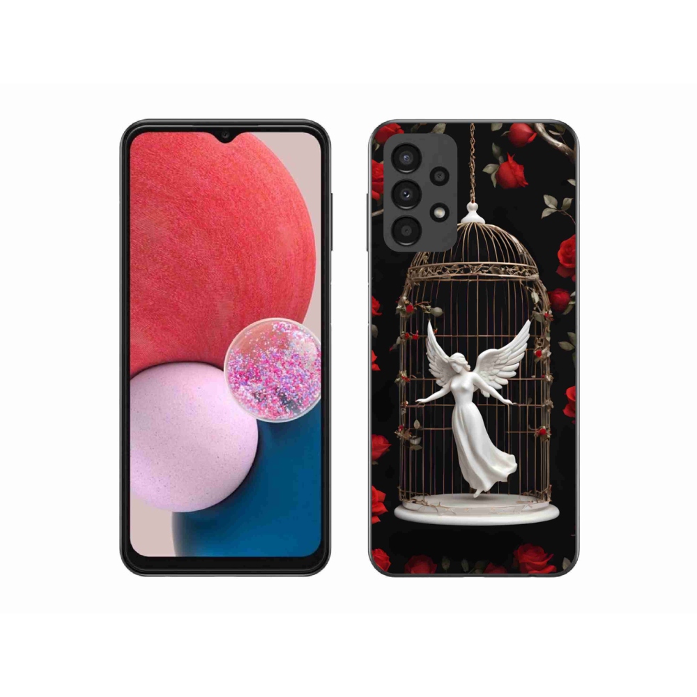 Gél borítás mmCase Samsung Galaxy A13 - csapdába esett angyalhoz