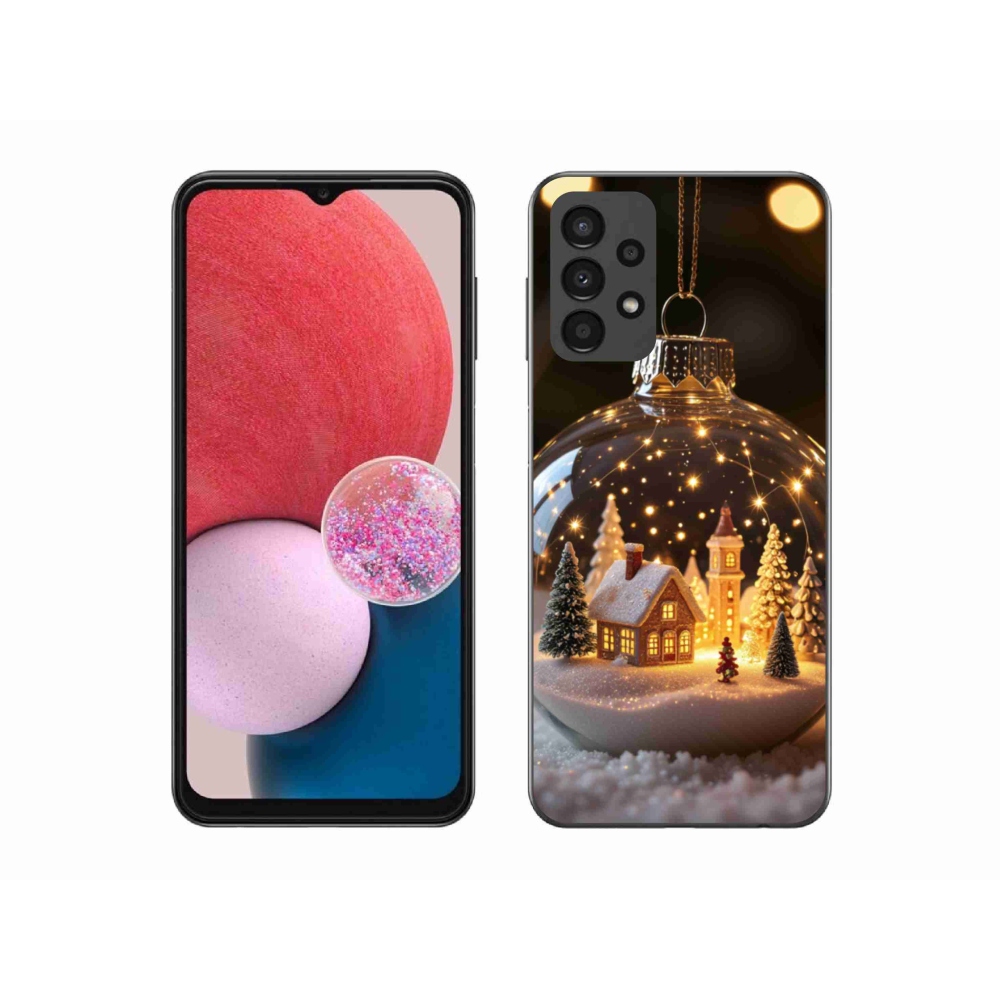 Gél borítás mmCase Samsung Galaxy A13 - Karácsonyi gömbök 3