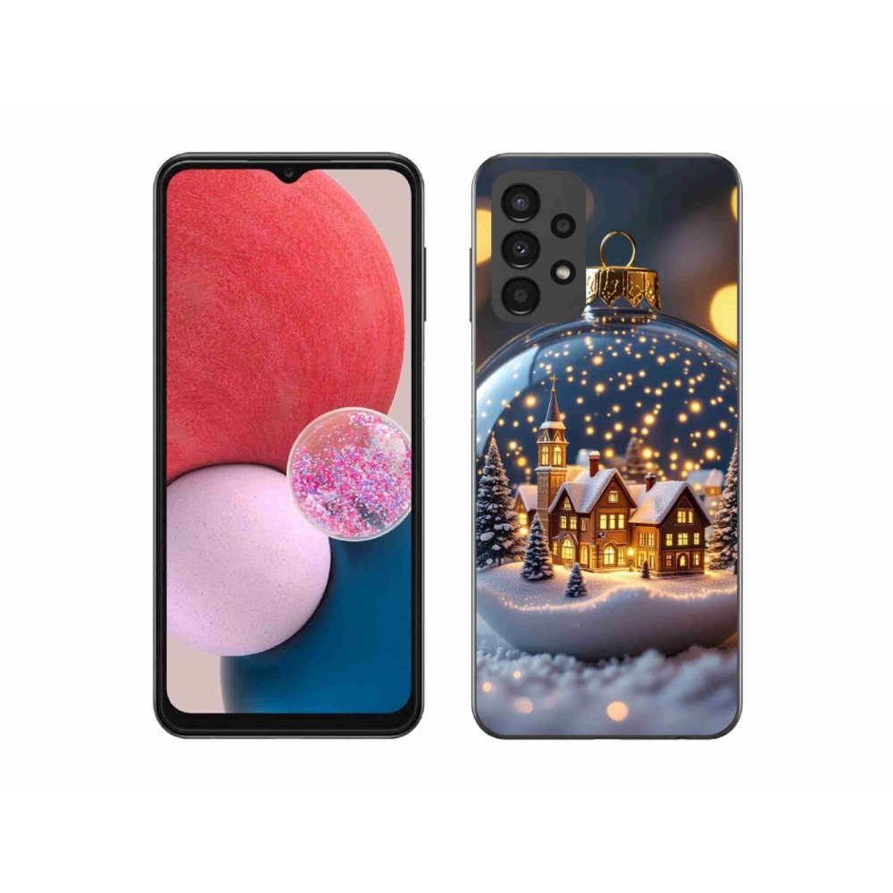 Gél borítás mmCase Samsung Galaxy A13 - Karácsonyi gömbök 4