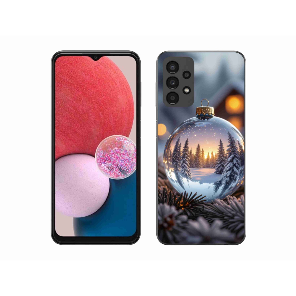 Gél borítás mmCase Samsung Galaxy A13 készülékhez - karácsonyi dekoráció