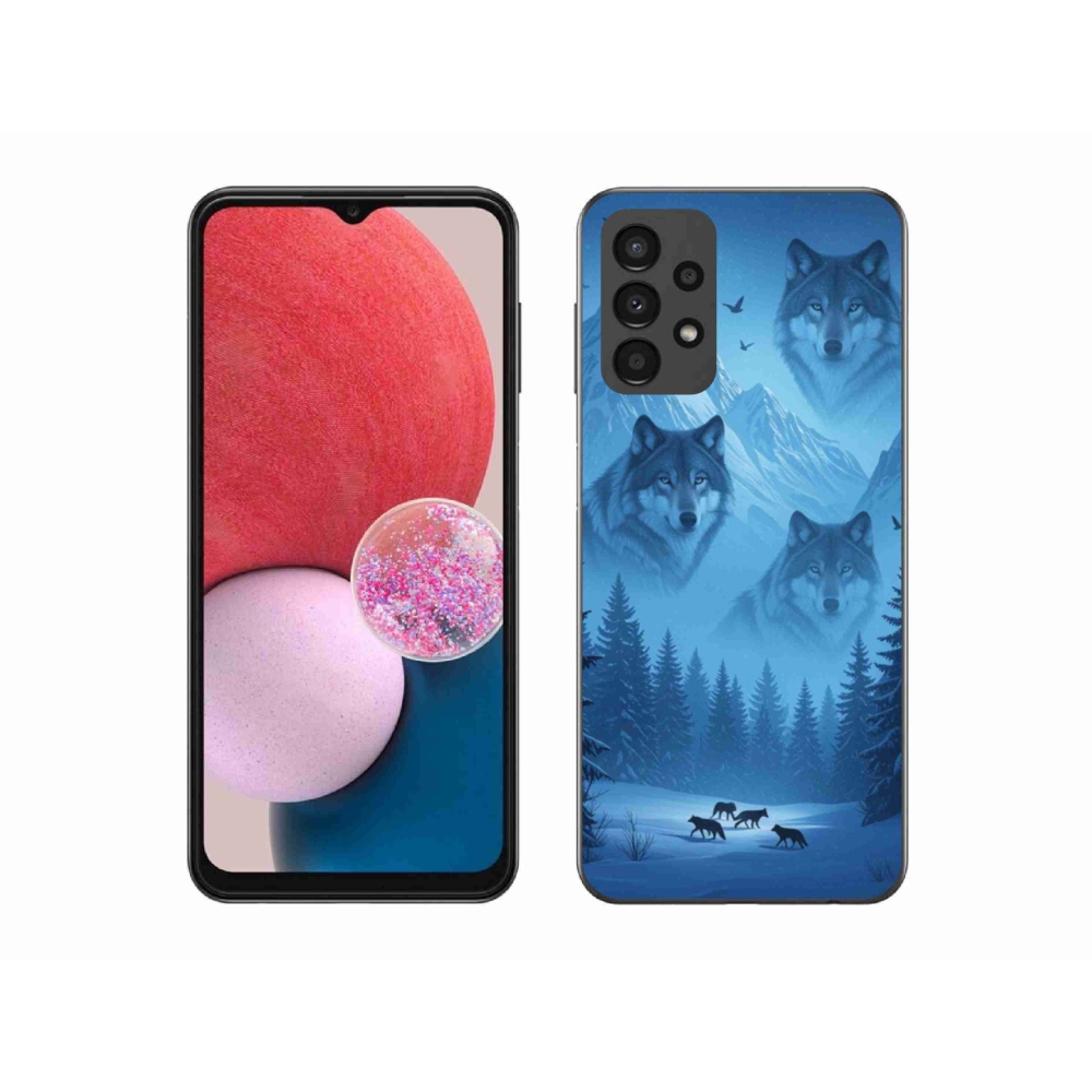 Gél védőhuzat mmCase Samsung Galaxy A13 - farkas csomag