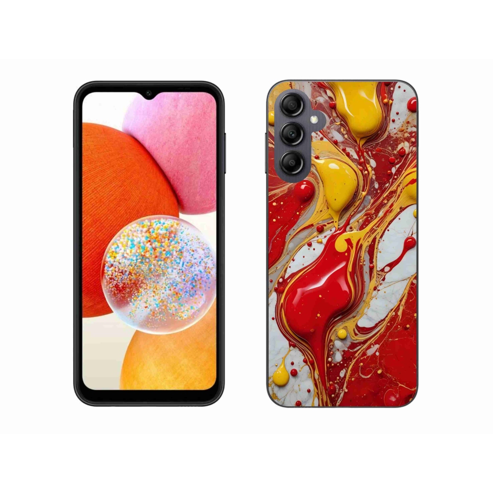 Zselés borítás mmCase Samsung Galaxy A14 4G/5G - absztrakt motívum 42