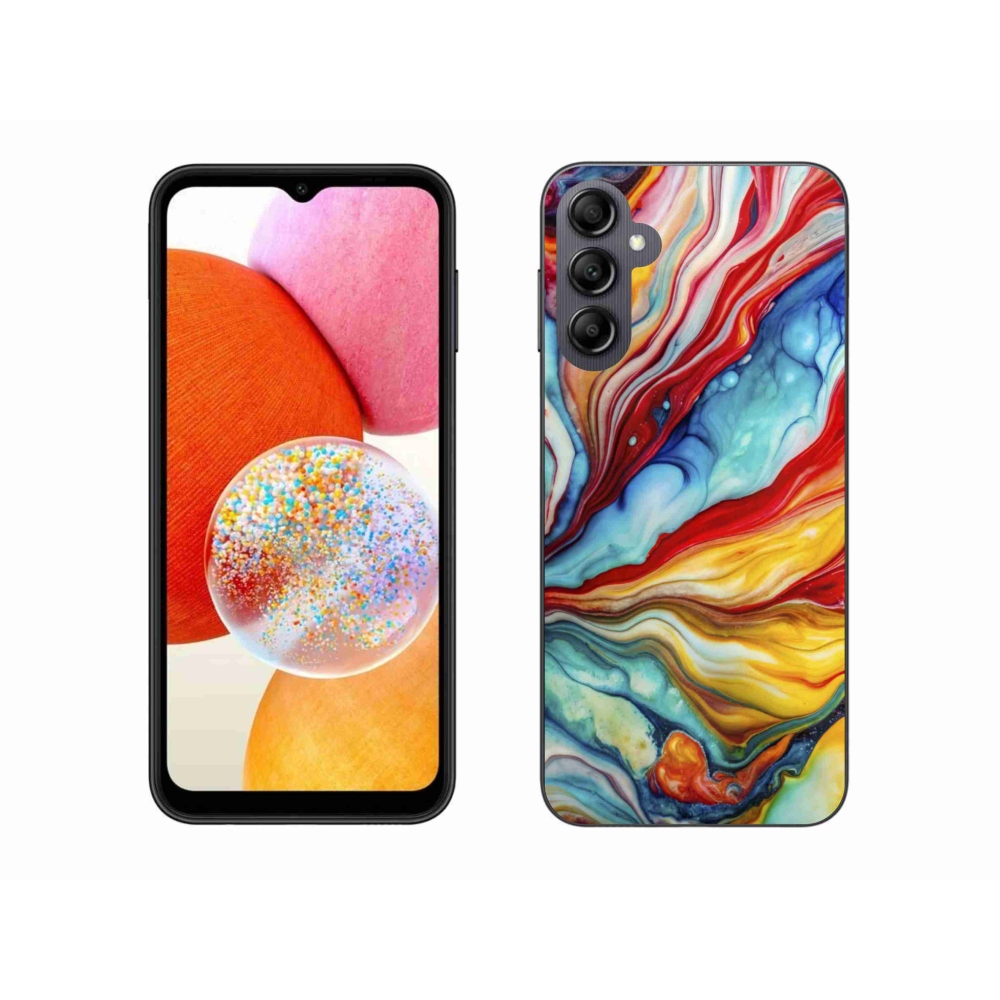 Zselés borítás mmCase Samsung Galaxy A14 4G/5G - absztrakt motívum 58