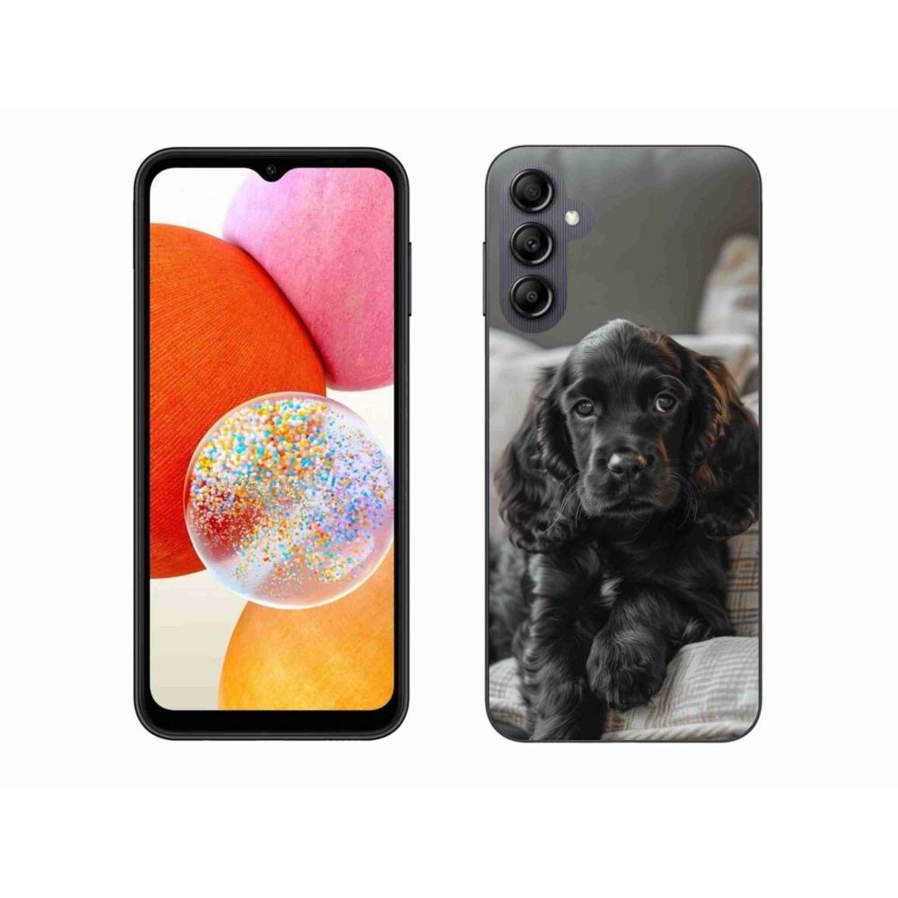 Gél borítás mmCase Samsung Galaxy A14 4G/5G - angol cocker spánielhez