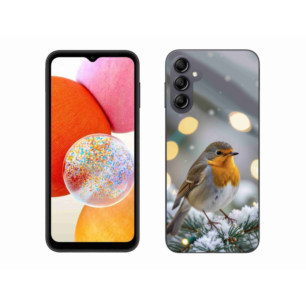 Gél védőhuzat mmCase Samsung Galaxy A14 4G/5G - téli pír