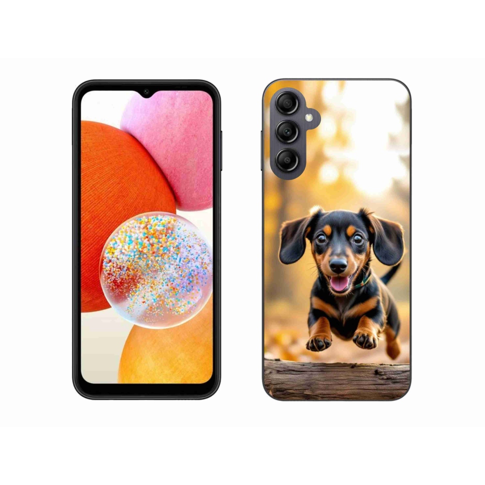 Zselés borítás mmCase Samsung Galaxy A14 4G/5G - tacskó 2