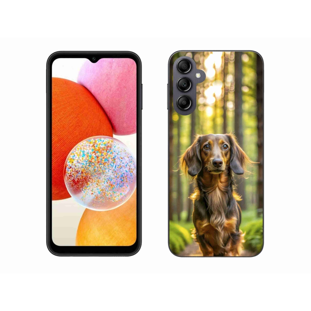 Zselés borítás mmCase Samsung Galaxy A14 4G/5G - tacskó 4