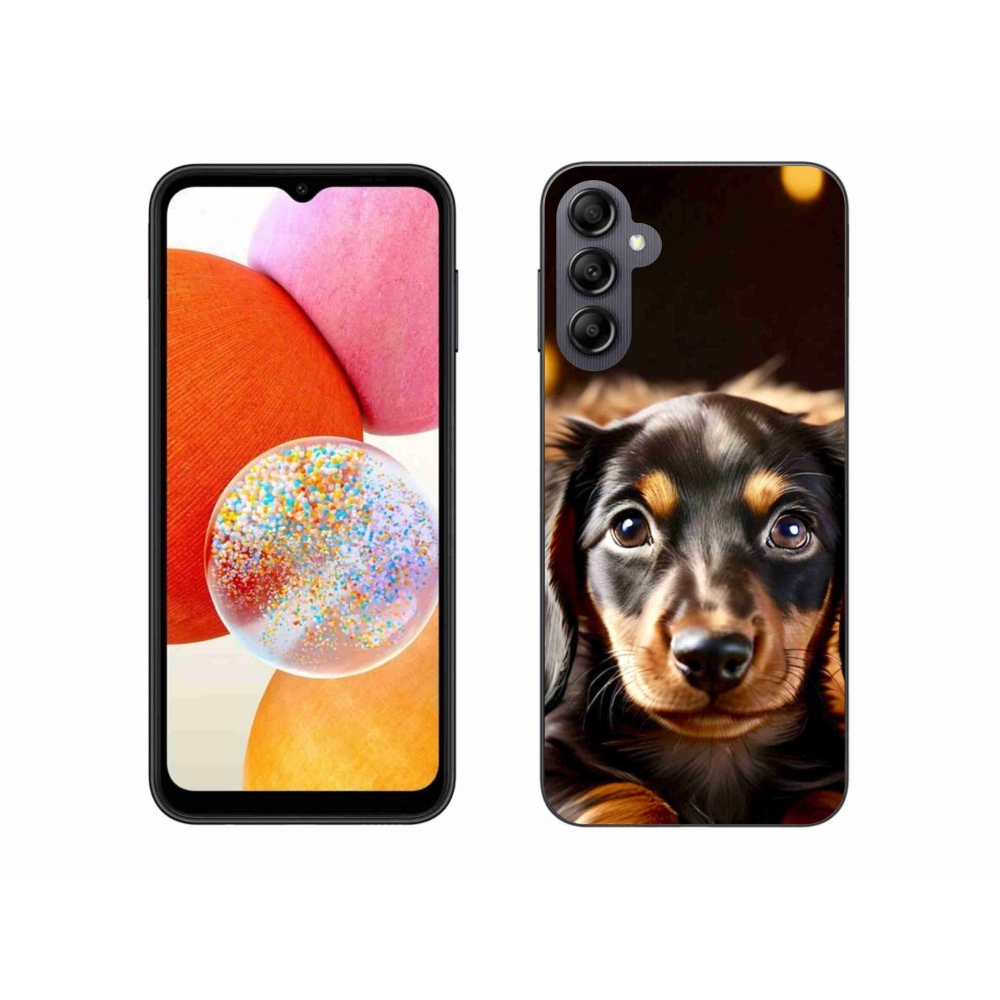 Zselés borítás mmCase Samsung Galaxy A14 4G/5G - tacskóhoz