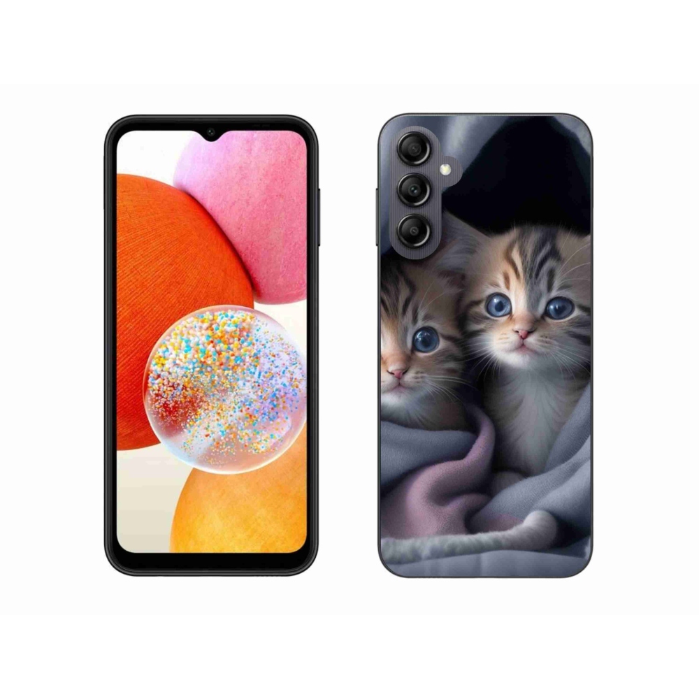 Gél védőburkolat mmCase Samsung Galaxy A14 4G/5G - cat duo 2