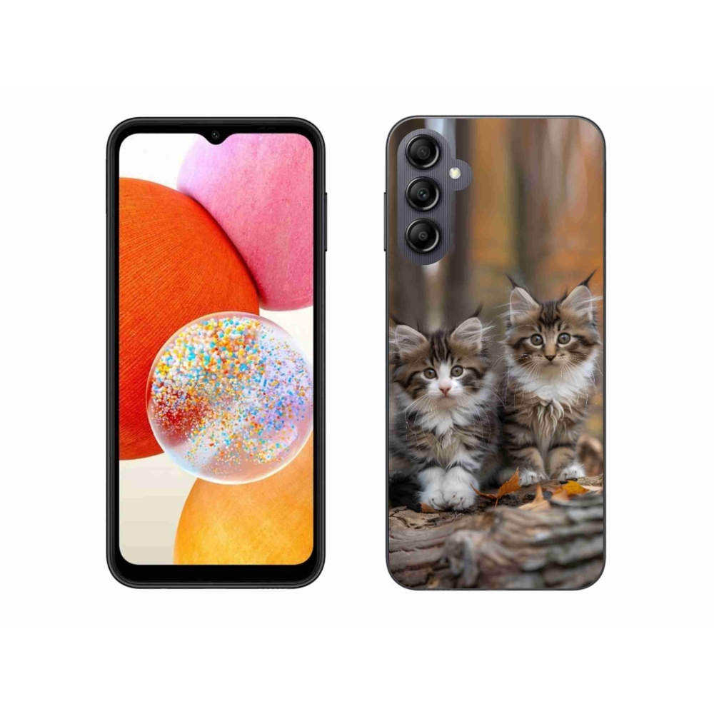Gél védőburkolat mmCase Samsung Galaxy A14 4G/5G - cat duo 3