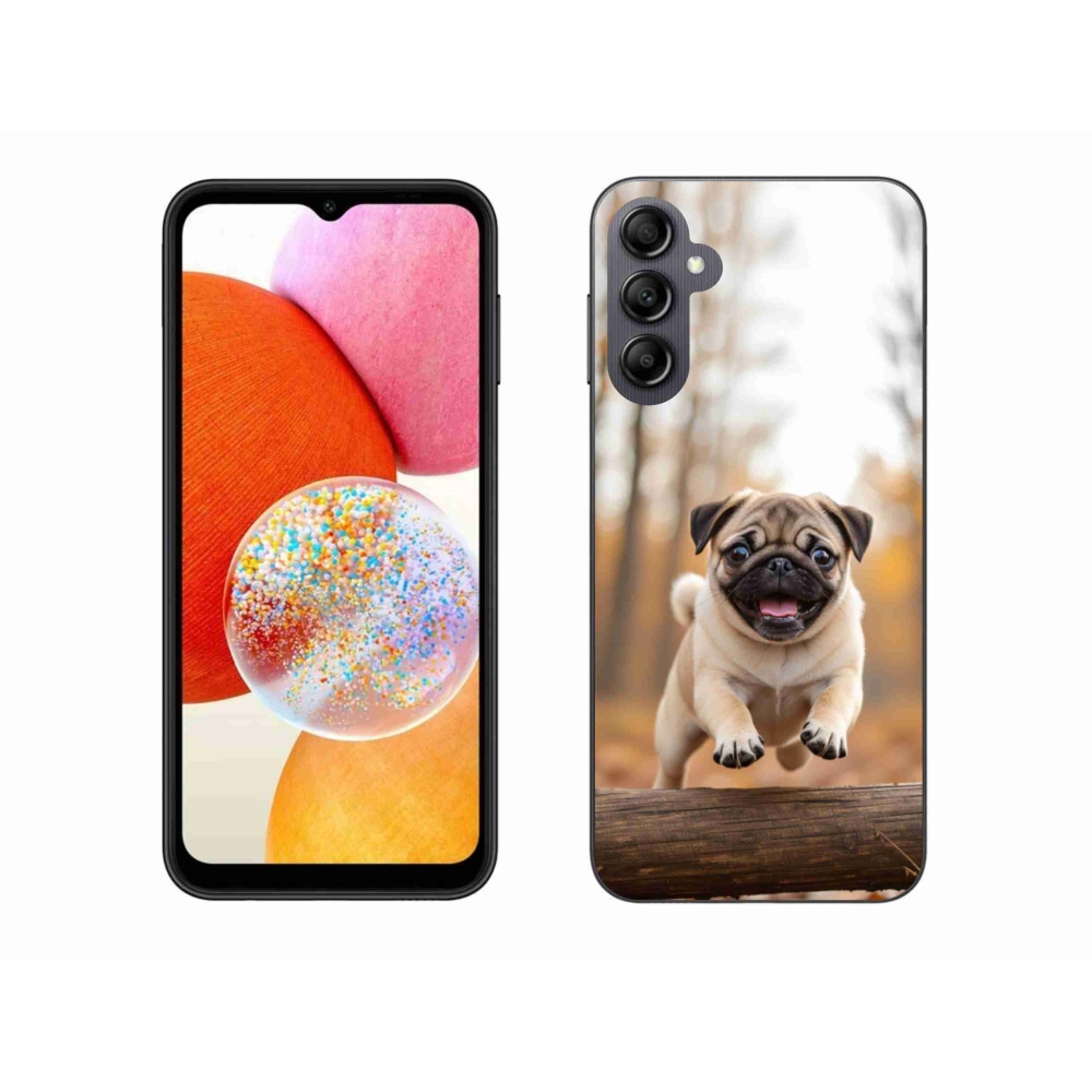 Zselés borítás mmCase Samsung Galaxy A14 4G/5G - mopsz 2