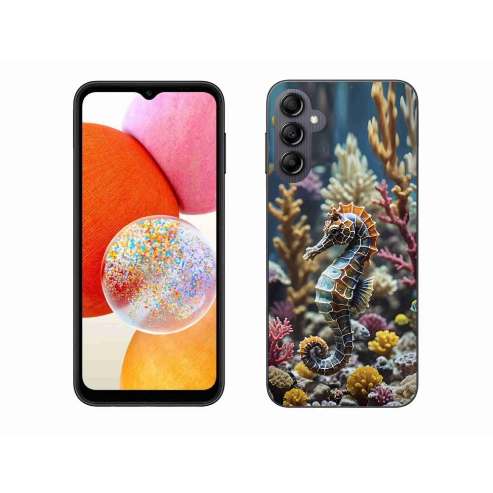 Zselés borítás mmCase Samsung Galaxy A14 4G/5G készülékhez - csikóhal 2